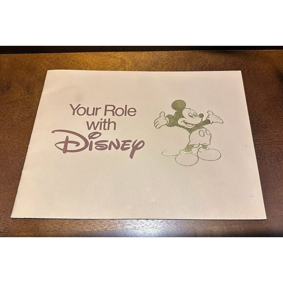 Walt Disney - Your Role with Disney 1977 Employment Brochure (23 pages) - Picture 1 of 9